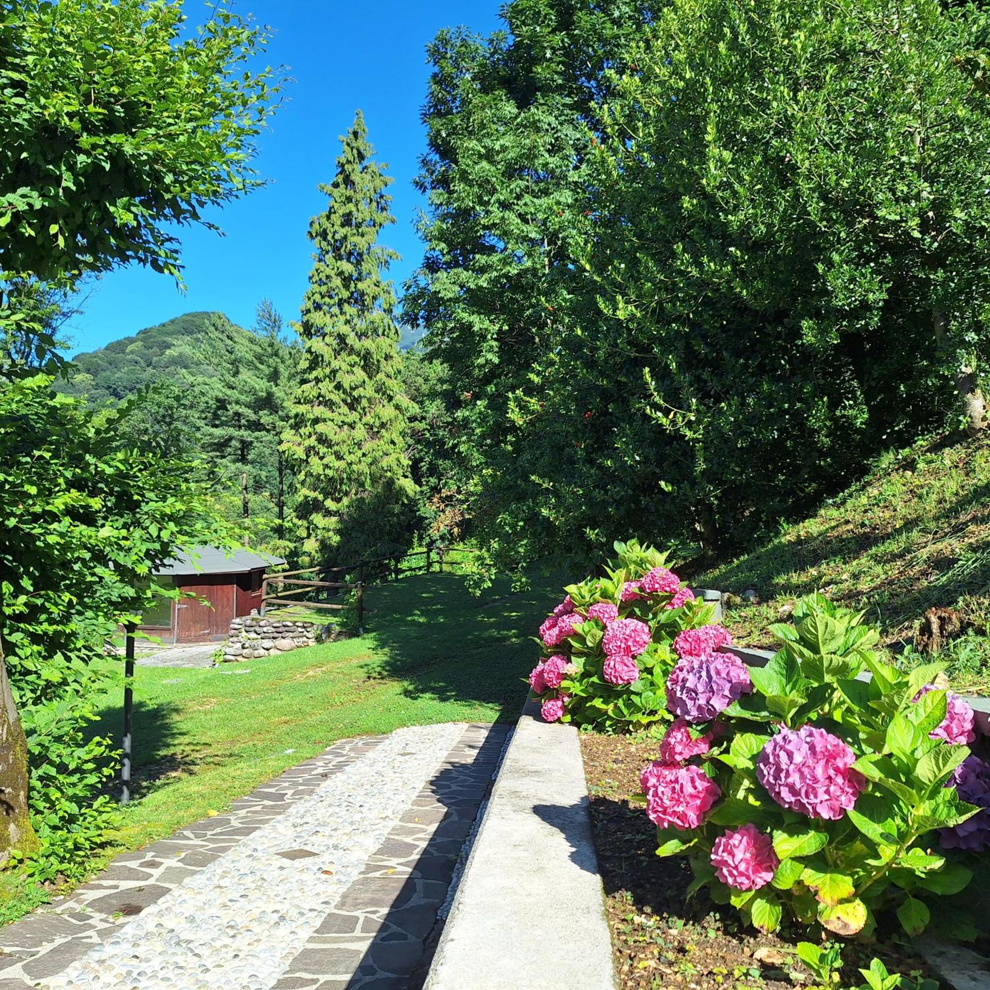 Villa Duno A Un Passo Da Citta Alta Clanezzo エクステリア 写真